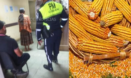 PMT Le decomisa un canasto de maíz a una anciana y ella llega llorando a la municipalidad de Cobán