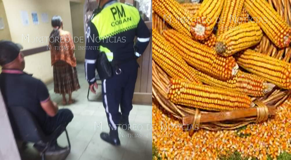 PMT Le decomisa un canasto de maíz a una anciana y ella llega llorando a la municipalidad de Cobán