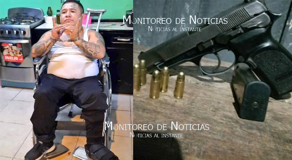 Salvatrucha desde una silla de ruedas ordenaba matar y extorsionar a comerciantes