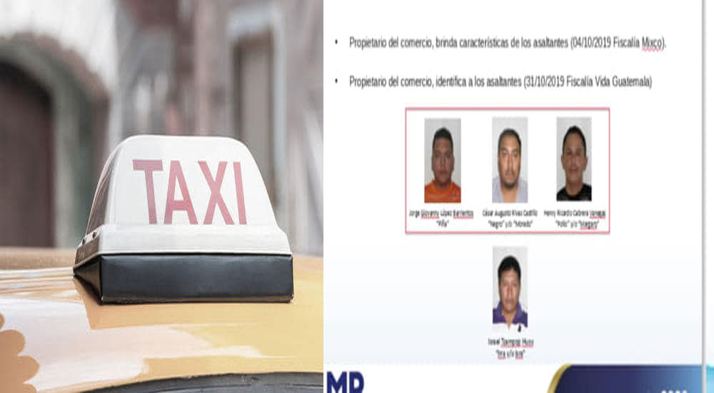 «Perfiles Falsos» La banda que asaltaba a pilotos de taxis