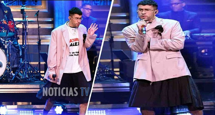 ¿Sale del Closet? Bad Bunny se vuelve tendencia por usar “faldas masculinas”