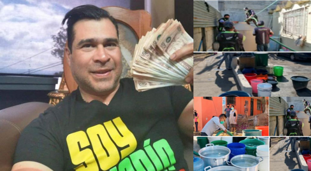Vecinos reclaman: «Neto te estás robando el agua» (video)