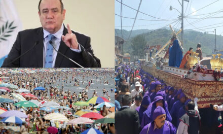 Giammattei confirma que Procesiones quedan descartadas pero Playas si habrán (VIDEO)