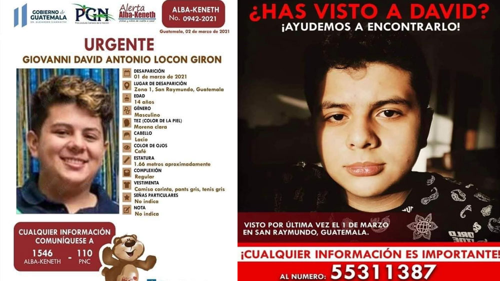 Adolescente tenía alerta Alba Keneth hoy aparece estrangulado