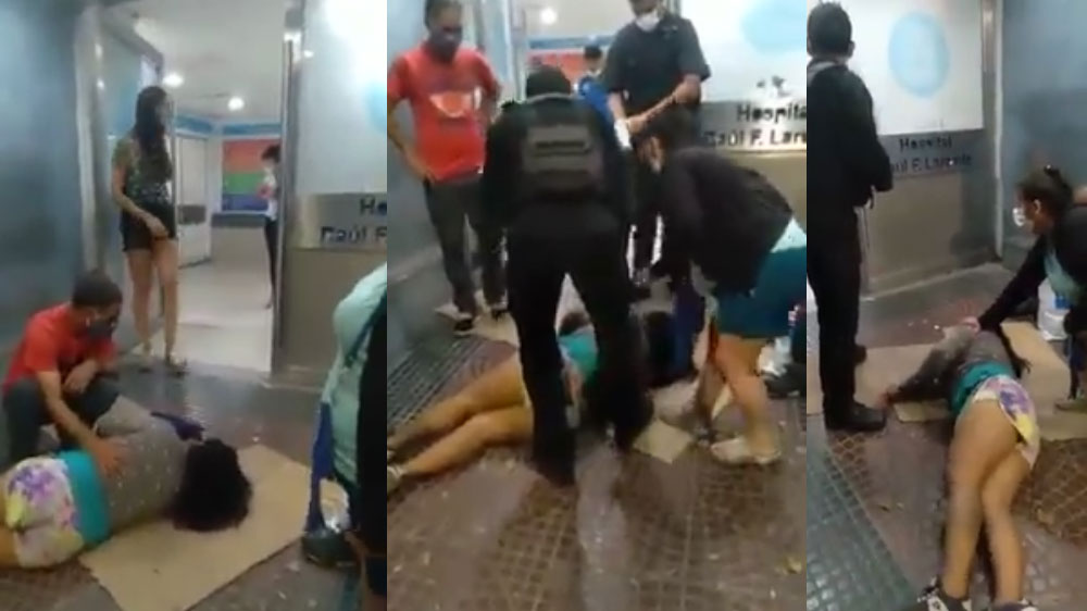 Mujer convulsiona luego de recibir la vacuna contra el Covid-19 (VIDEO)
