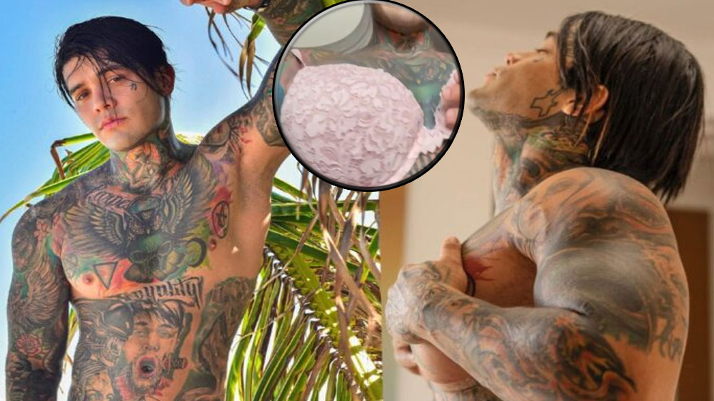 Youtuber se coloca implantes de senos por una gran apuestas (Video)