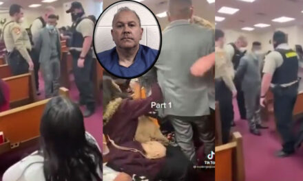 Pastor es detenido durante un culto por abusar de varias menores de su congregación (Video)