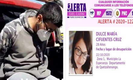 Capturan al principal sospechoso del asesinato de Dulce María Cifuentes Cruz (Video)