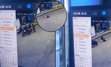 Video revela cómo asesinaron a motorista de 25 años y le quitaron la moto en la zona 7