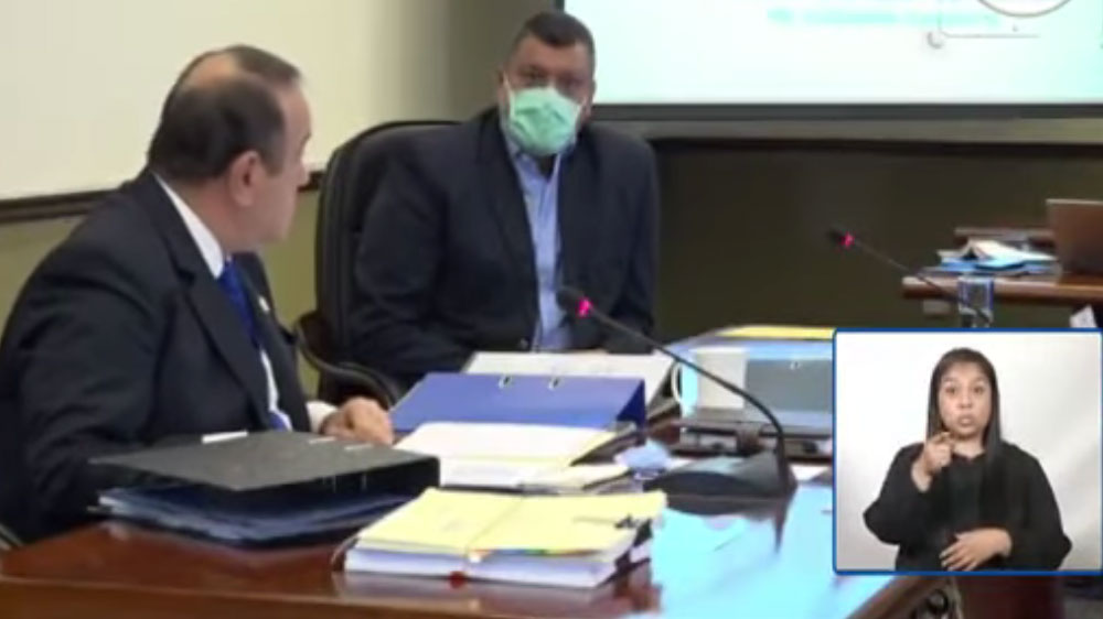 La fuerte discusión entre Giammattei y Castillo por la elección de magistrados de CC (Video)