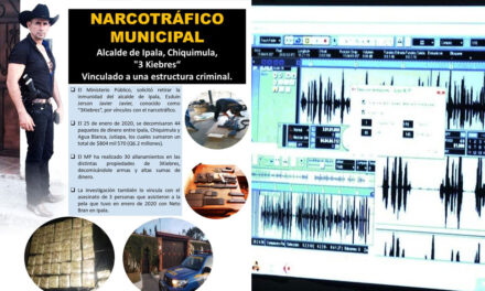 Estados Unidos compartirá escuchar telefónicas donde vinculan a 3 kiebres al narcotráfico