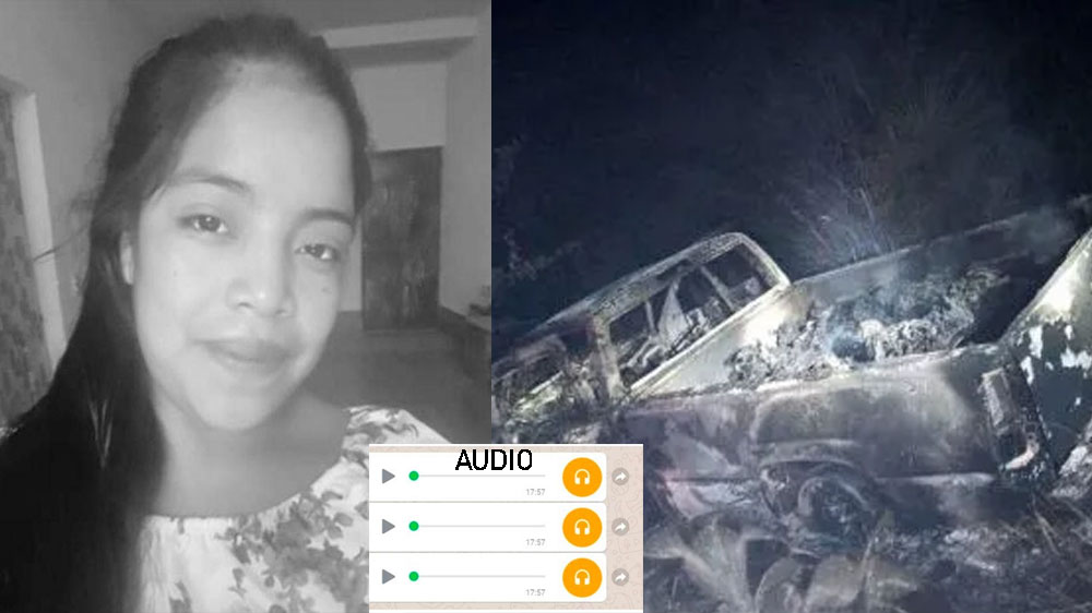 Cristina envió un audio por whatsapp para alertas la masacre en Tamaulipas