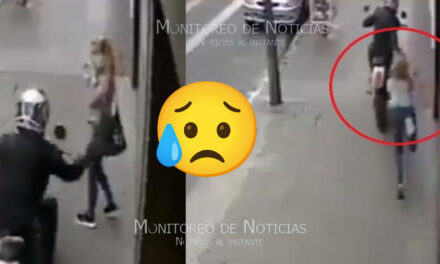 Mujer muere instantáneamente luego de ser asaltada (Video)