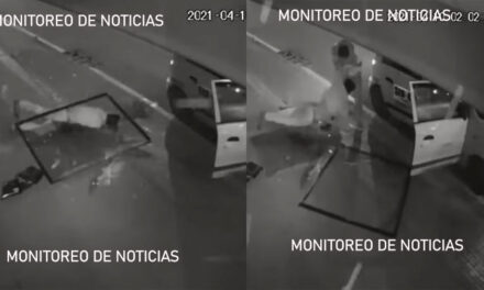 Ladrón cae de segundo piso cuando robaba en una casa de ancianos (Video)