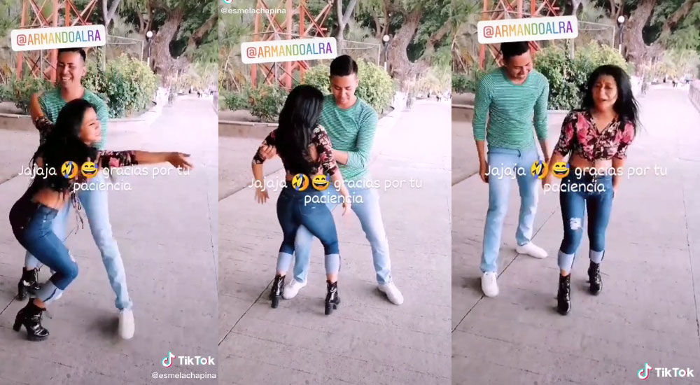 Esme La Chapina toma clases de baile para no ser criticada en las redes (Video)