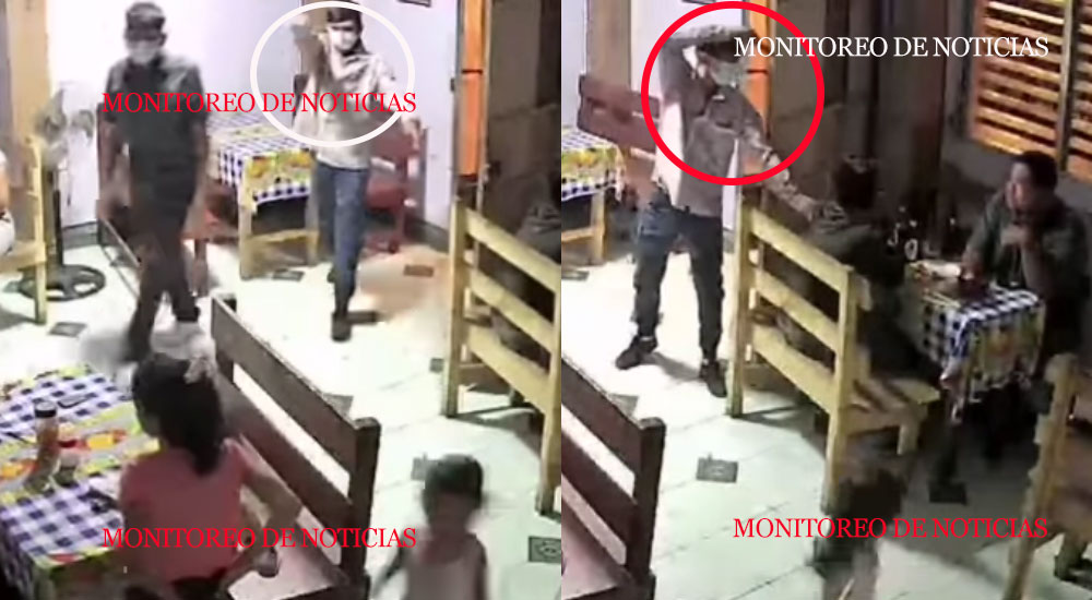 ESCUINTLA: Ladrones se hicieron pasar por clientes y asaltaron al personal de un comedor (Video)