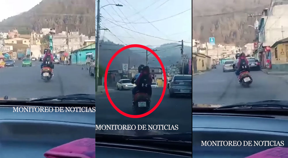 Motorista con su novia es grabado ebrio pasando lo semáforos en rojo (Video)