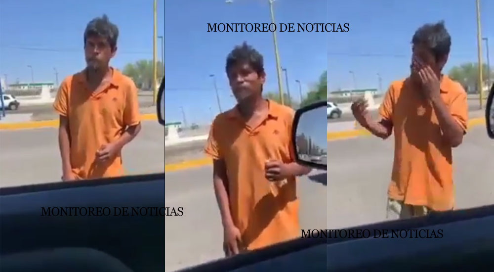 Hombre indigente rechaza oferta de trabajo para salir de donde esta (Video)