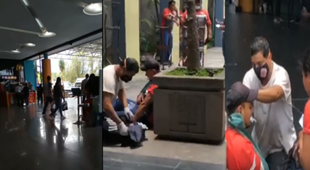 Pelea en centro comercial Santa Clara termina en disparos (Video)