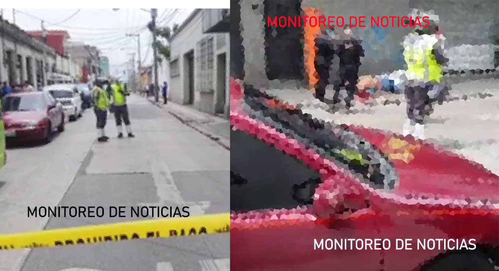 Taxista es acribillado en la zona 1 capitalina por no pagar extorsión (Video)