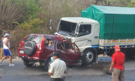 JUTIAPA: 5 fallecidos deja fatal accidente en el kilometro 96
