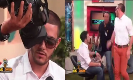 Una entrevista en Televisión termina en una gran pelea (Video)