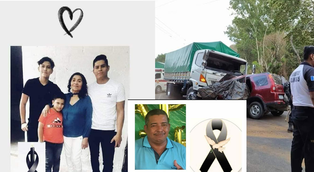 JUTIAPA: Identifican a las 5 personas que perdieron la vida en fatal accidente