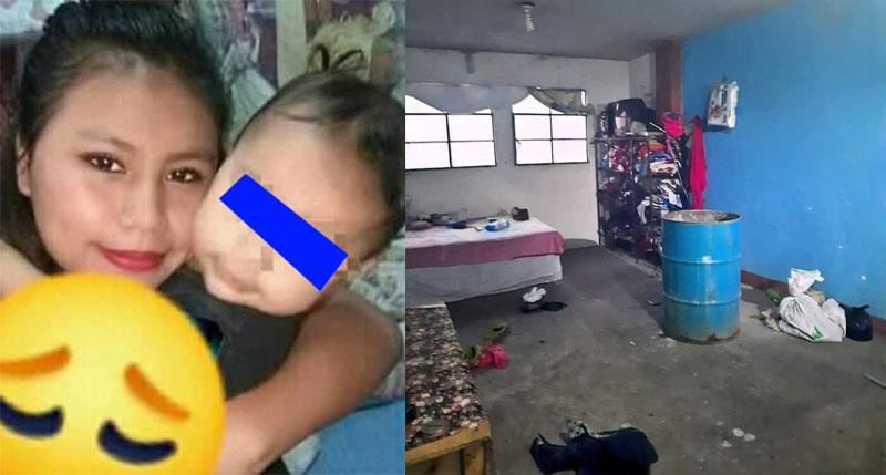 ZONA 18: Mujer que fue asesinada y metida en un tonel con cemento tenía una niña de 3 años
