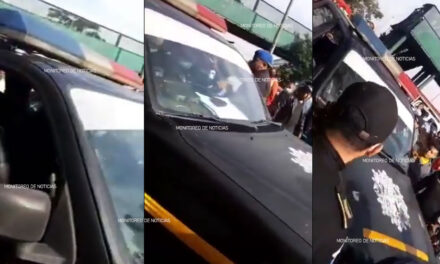 Taxistas intentaron linchar a un sicario pero la PNC los interrumpió (Video)