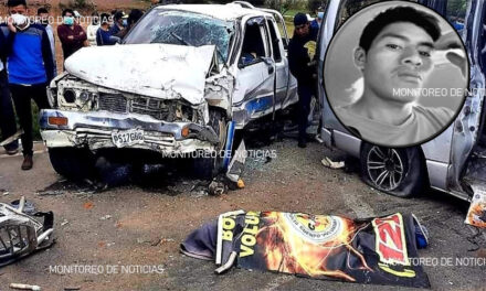 Fatal accidente entre microbús y pickup deja 8 heridos y una persona fallecida en la Ruta Interamericana