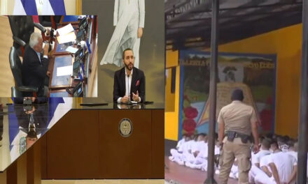 El Presidente Nayib Bukele destruye cárceles para construir escuelas (Video)