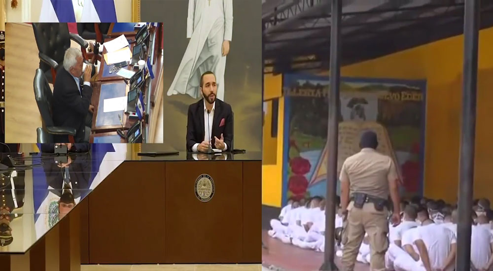 El Presidente Nayib Bukele destruye cárceles para construir escuelas (Video)