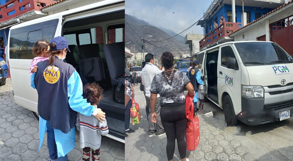 Niña que fue golpeada por su madre en Amatitlán es rescatada por la PGN