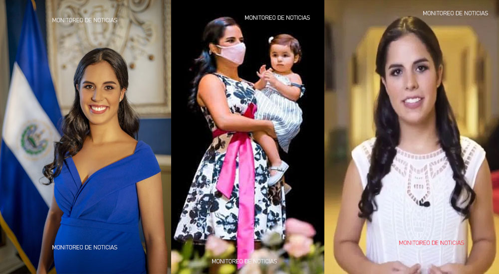 Salvadoreños aseguran que Gabriela de Bukele es la mejor primera dama de El Salvador