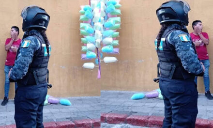 Policías agreden a joven que vendía algodones dulces en Antigua Guatemala
