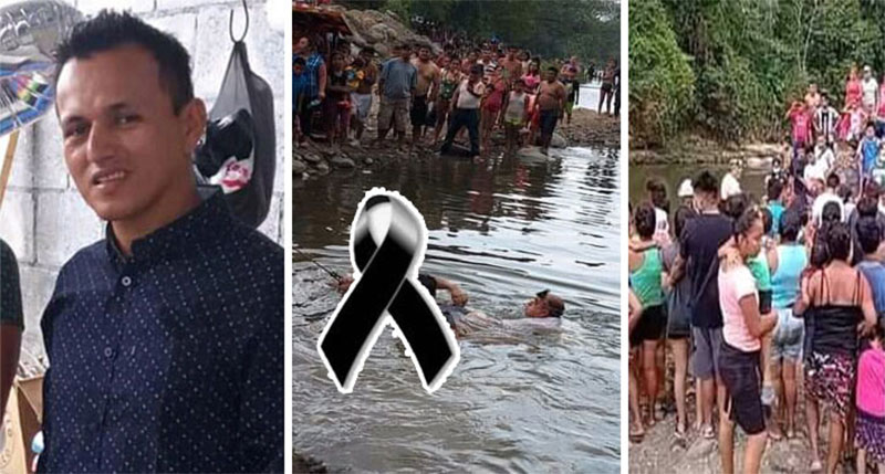Murió como un “Héroe” rescatando a su sobrino de un río en San Marcos