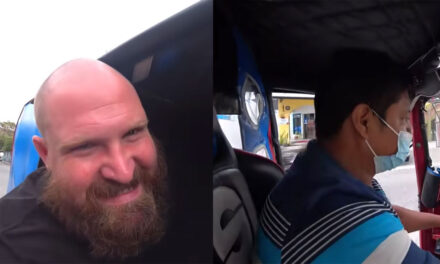 Tuctuquero se hace viral por hablar Inglés con famoso “Youtuber” (Video)