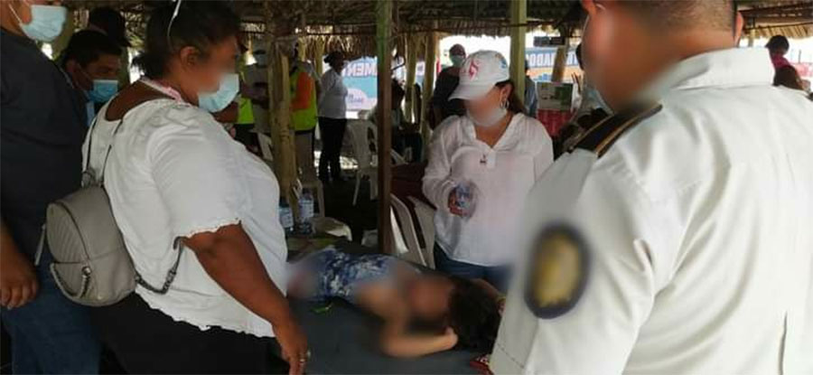 PNC Localiza a menor con síntomas de Insolación en el Puerto San José
