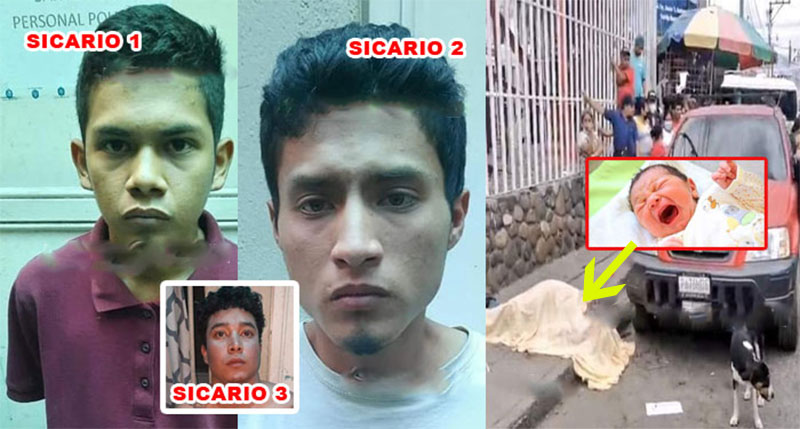Sicarios matan a hombre y a una mujer embarazada, logran salvar a bebé del vientre