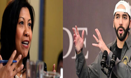 La fuerte discusión entre Norma Torres y Nayib Bukele (Video)