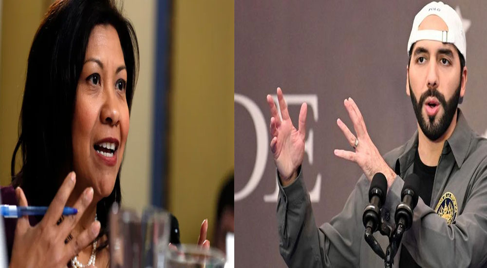 La fuerte discusión entre Norma Torres y Nayib Bukele (Video)
