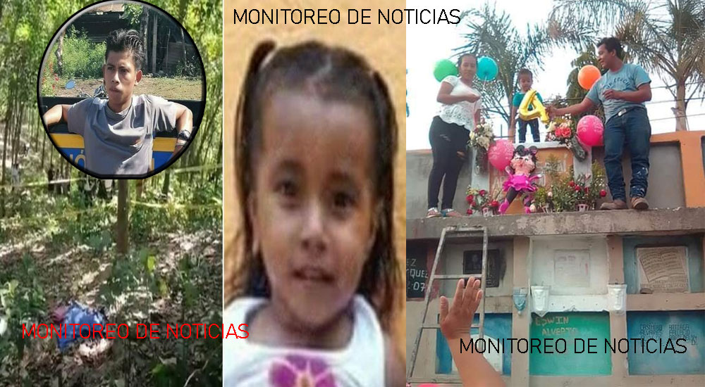 Ayer cumplía 4 años Hillary Arredondo la peque que fue estrangulada en Escuintla (Video)