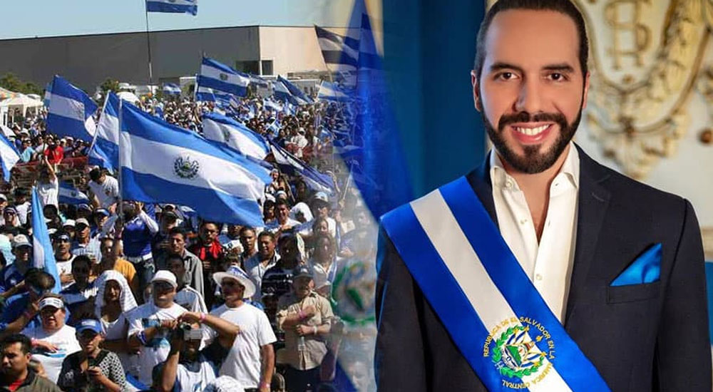 Salvadoreños apoyan la reelección en un futuro de Nayib Bukele