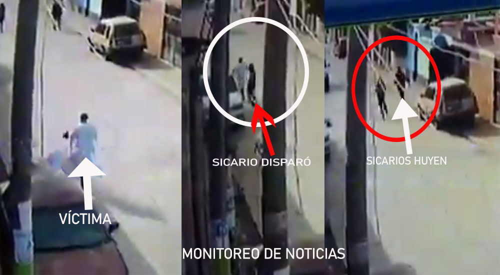 MIXCO: Sicario asesinó a su víctima por la espalda (Video)