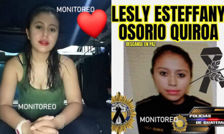 Agente de la PNC muere en operativo al ser atropellada por un motorista