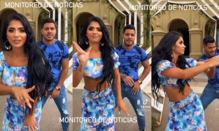 “A mi me gusta tu descendencia entera” Kimberly Flores hace un baile y se vuelve viral (Video)