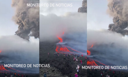 Fuerte erupción del Volcán Pacaya en en este fin de semana (Video)