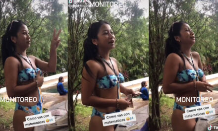 Esme la Chapina falla prueba de Matemáticas y se pone a llorar (Video)