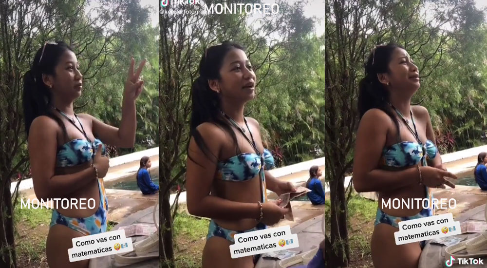 Esme la Chapina falla prueba de Matemáticas y se pone a llorar (Video)