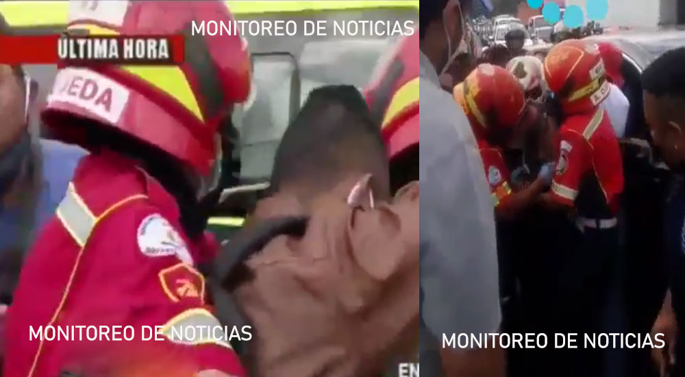 Hombre intenta lanzarse del Puente el Incienso al enterarse que su hermano también lo hizo (Video)